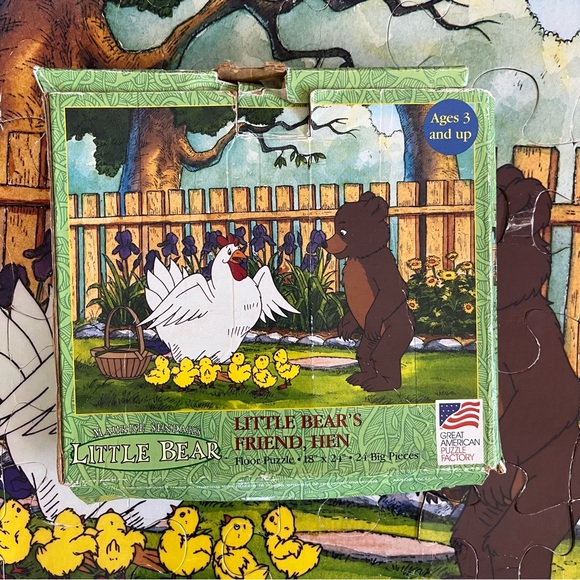 Little Bear Toys Little Bearss Friend Hen Floor Puzzle By Maurice